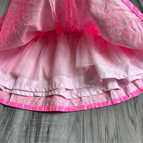 Carters Baby Girl Special Occasion Pink Summer sleeveless Dress Size 6 months - Picture 5 of 9